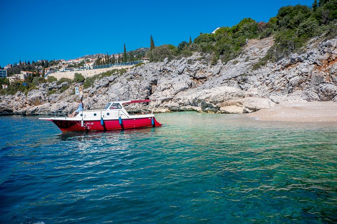 Private boat tour- explore the islands, find hidden caves and try snorkelling - Lopud Island walk and sandy beach time
