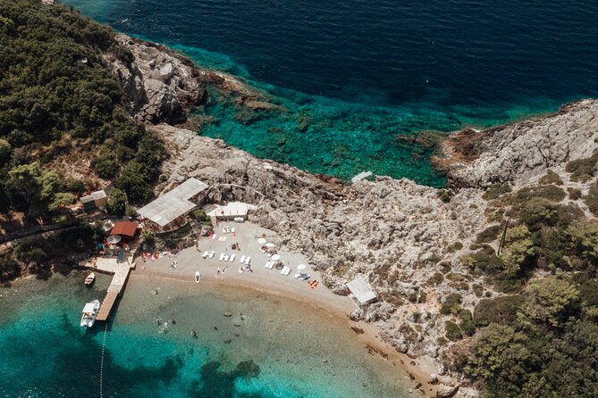 Private Boat Tour to Elafiti Islands - Koločep Island: Blue Cave swim, snorkeling gear, and cliff cruising