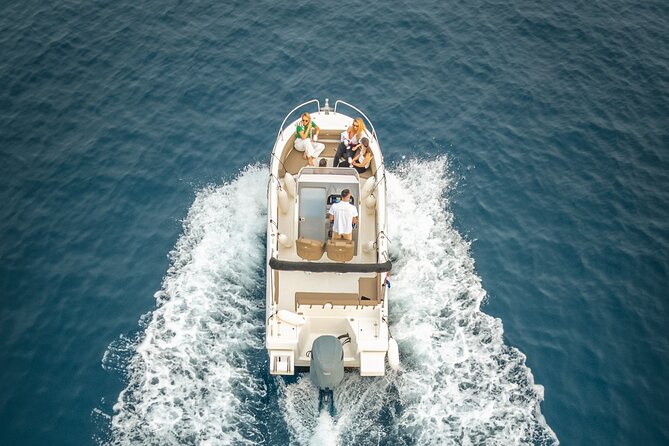 Private Boat Tour to the Elafiti Islands with Atlantic Marine - On-board comforts: drinks, snorkel gear, and Bluetooth music