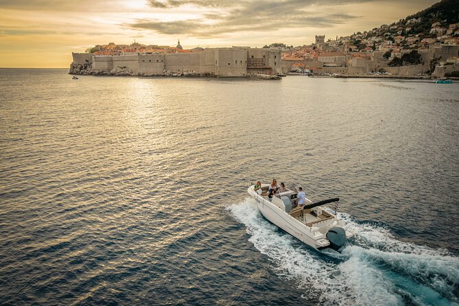 Private Boat Tour to the Elafiti Islands with Atlantic Marine - Koločep Island for Blue and Green Caves swimming