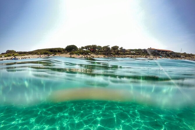 Private Boat Trip with Sandra Boat Medulin, Kamenjak, Ceja - Cave Golumbera stop: swim with the crew or stay on board