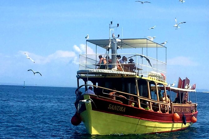 Private Boat Trip with Sandra Boat Medulin, Kamenjak, Ceja - Porer Lighthouse photo ring, with Austro-Hungarian history in plain talk
