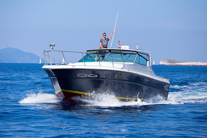 Private custom Blue & Green Cave tour with yacht from Hvar town - Budikovac Island: quiet swim time that actually feels like an escape