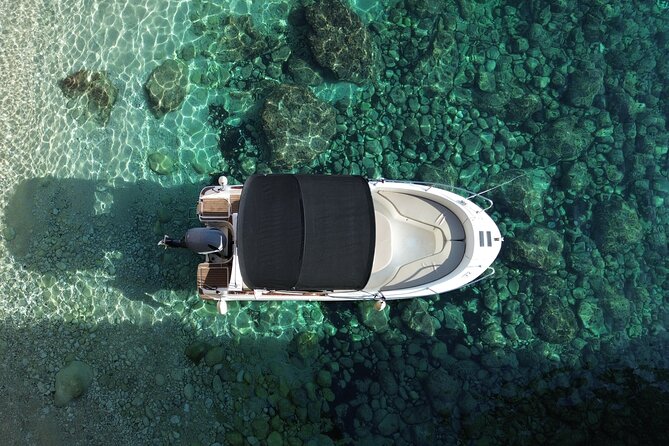 Private Elaphiti Islands Boat Tour Tailor-Made 8h - Osmoliš beach on the coastline: turquoise water and one last swim