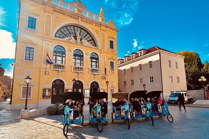 Private Electric Rickshaw Tour of Split - Croatian National Theater and the Street-View Theater of Split