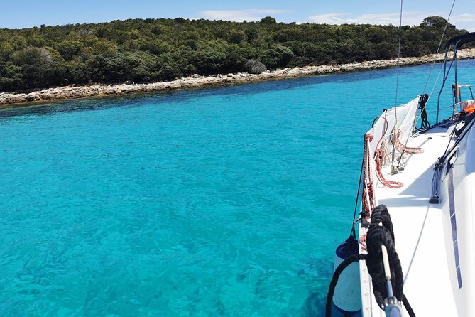 Private Full Day Sailing Tour To Elafiti Islands - Stop 2 on Lopud’s Šunj Beach: sandy time with optional snorkel