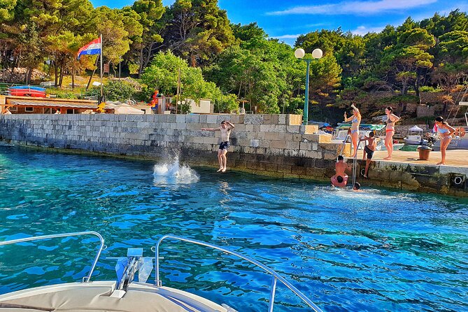Private Half day Elafiti islands and Blue cave tour - Koločep Island: pine greenery, sandy shore time, and cave scenery