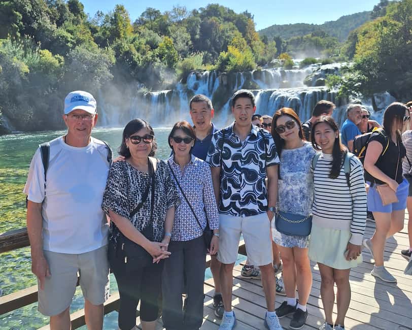 Private Krka falls tour from Split with Wine Tasting & Lunch - Key things to know before you go