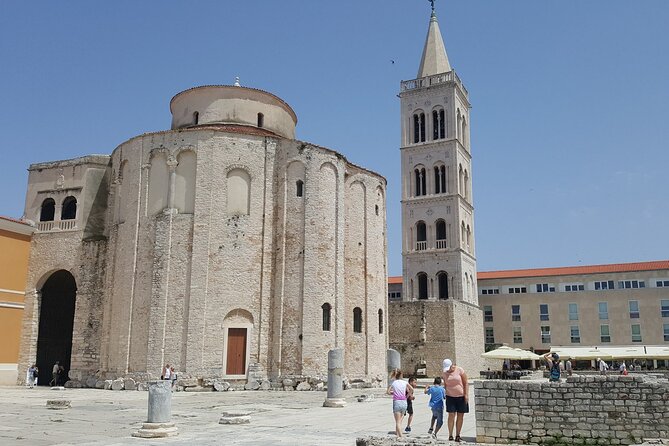 Private Krka Waterfalls tour with Zadar or Sibenik (or winery) - Zadar in One Hour: Donat, Forum Square, and Sea Life Culture