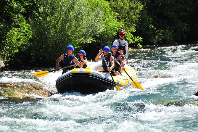 Private rafting on Cetina river with caving & cliff jumping,free photos & videos - Cetina River Private Rafting From Omiš: what the 5 hour day is really like