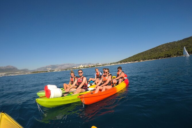 Private Sea Kayaking & Snorkeling Tour in Split - Marjan Park from the water: the quick escape plan