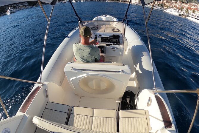Private Speed Boat Tour of Hvar South Shore & Pakleni islands - Mlini Beach in the afternoon: plan for sea-color payoff