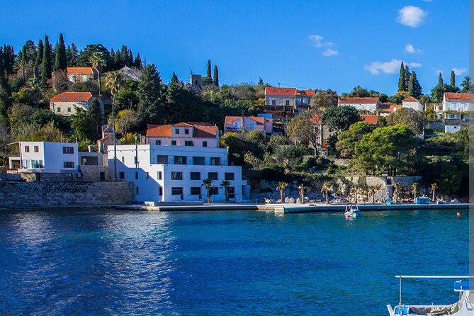 Private Speedboat Tour | Caves Beaches Islands and more - Kolocep Island: cliffs, bays, and the snorkeling-first feeling
