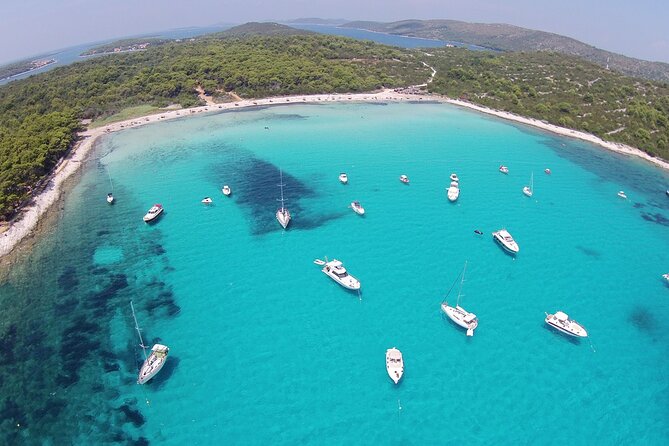Private speedboat tour : Sakarun beach, Dugi otok, Golubinka Cave - Sunken ship views and snorkeling time: plan for the water, not the clock