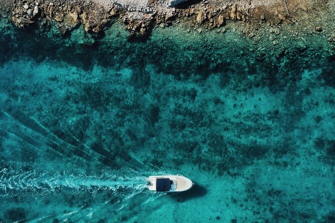 Private speedboat tour : Sakarun beach, Dugi otok, Golubinka Cave - Veli Žal natural beach: an easy win for swimming