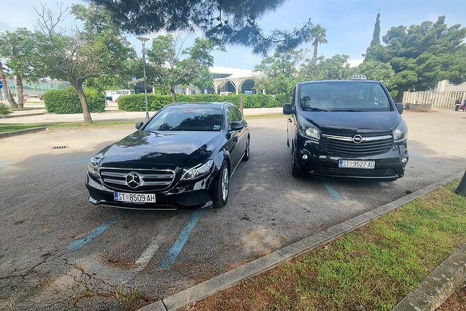 Private Transfer from Split Airport to Split City Center - Your One-Way Ride Includes Real Convenience (Drop-Off the Way You Need It)