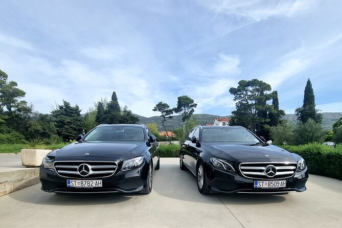 Private Transfer from Split Airport to Split City Center - Luggage Help, Clean Air, and WiFi in the Transfer Vehicle