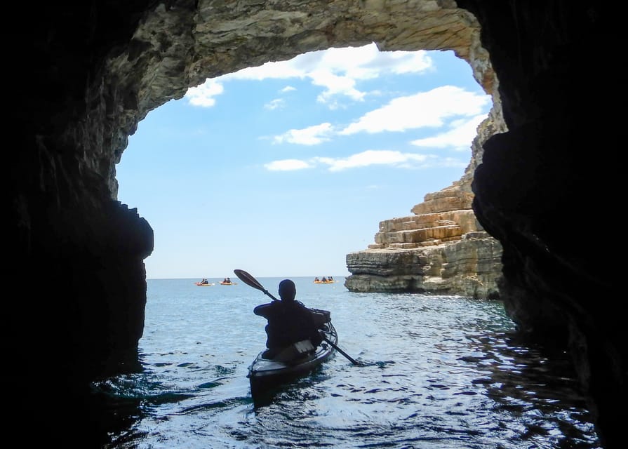 Pula: 3-hrs Kayak, Cliffs & Snorkeling Small Group Adventure - Paddling the Rocky Coastline: Calm Control Before the Action
