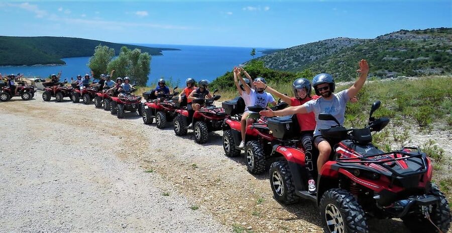 Pula and Rovinj: 1, 2, or 4-Hour Istra Quad Safari - The 2-hour Rovinj Lim Bay plus Turnina Castle ruins, nature with a history pause