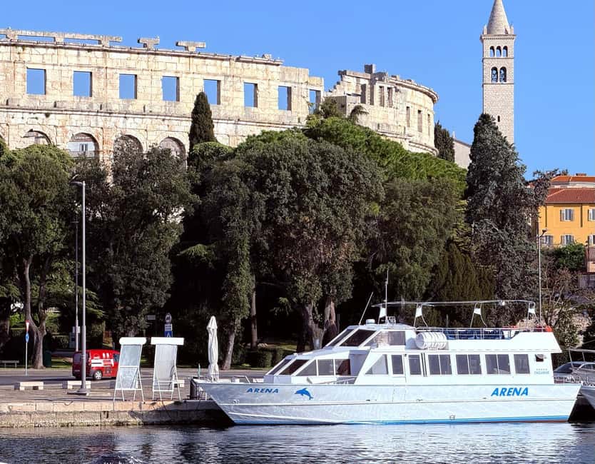 Pula: Brijuni National Park Dolphin Watching Tour w/Dinner - Timing and experience flow over the full 3 hours