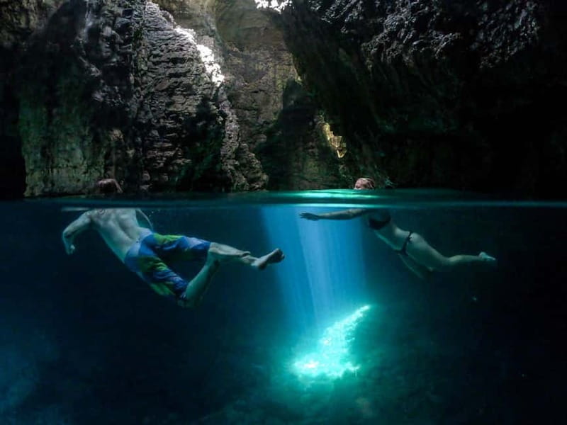Pula: Cave Kayak, Snorkeling, Cliff Jumping All-in-one Tour - Premantura to the sea cave: how the timing actually works