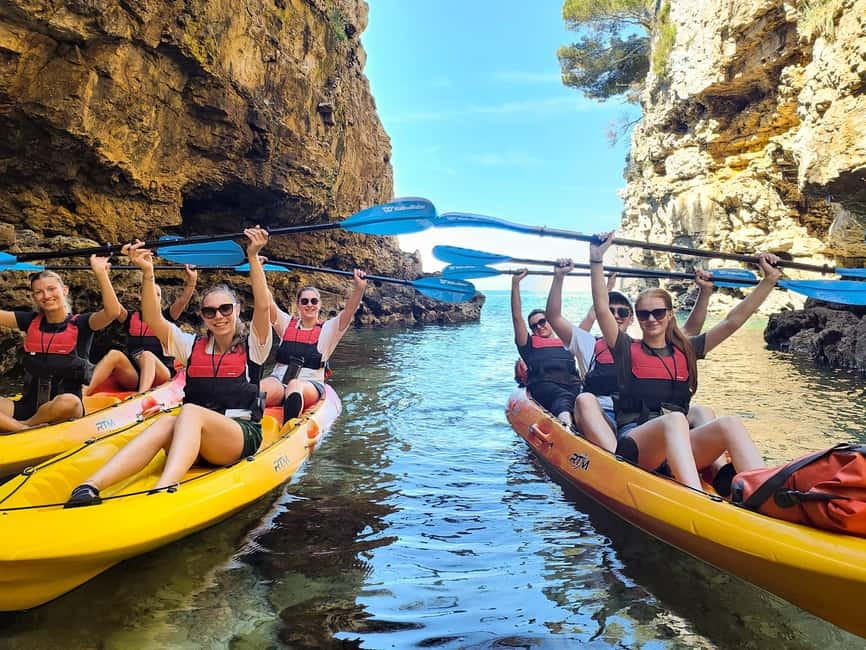Pula: Cave Kayak Tour, Snorkeling and Island Jumping - Your First Paddle Lesson on Calm Water