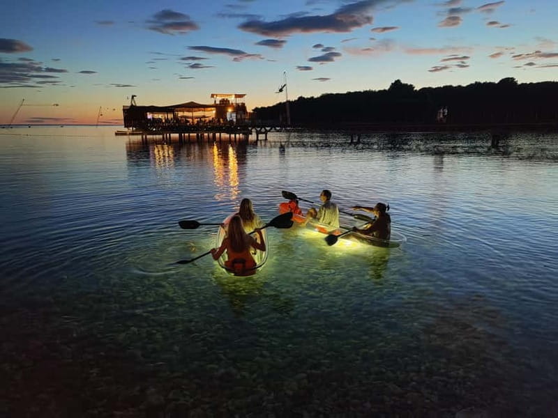 Pula: Cave Sunset/Night Tour in Transparent Kayak - Key things to know before you go
