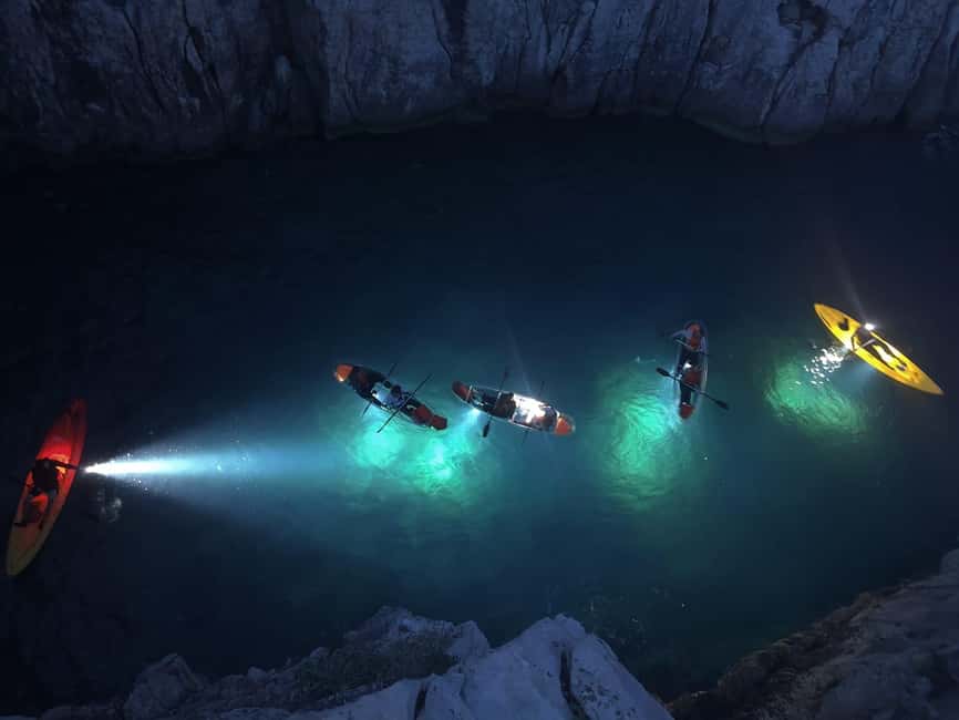 Pula: Cave Sunset/Night Tour in Transparent Kayak - Caves, Cliffs, and the Night Atmosphere Along Istria