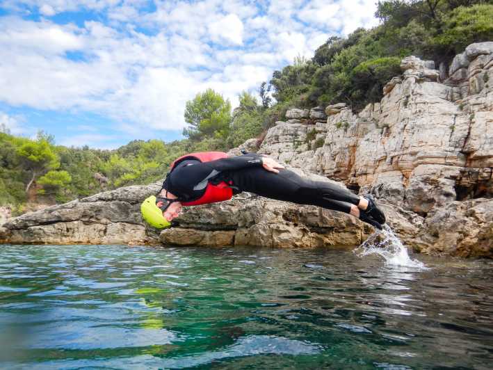 Pula: Coasteering Adventure with Guide and Photos - Scramble, climb, and jump: what heights really look like