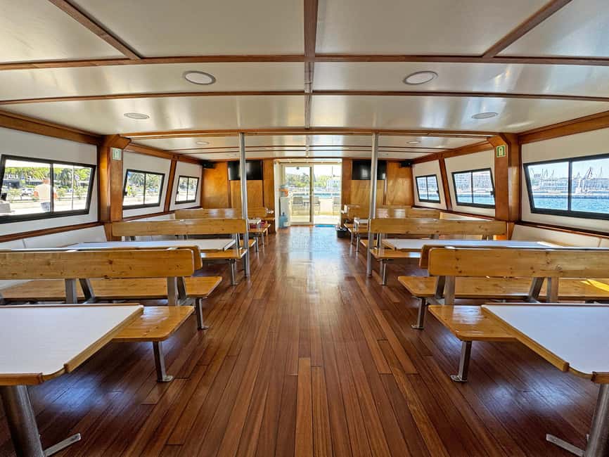 Pula: Dolphin Sunset Cruise to Brijuni with Dinner & Drinks - Brijuni National Park views before the main event