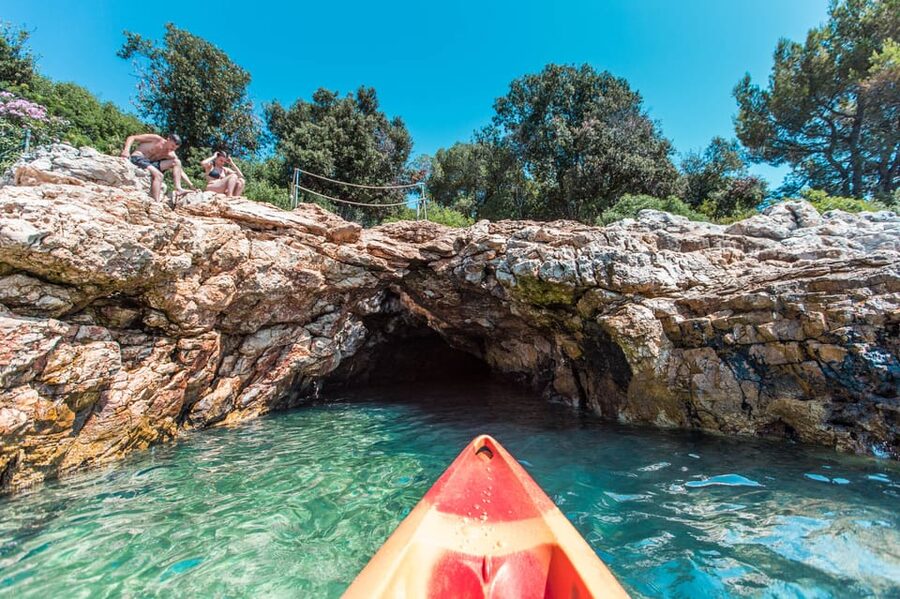 Pula: Kayak Adventure with Cave & Island Snorkeling - Price and value: what you get for about $40 per person