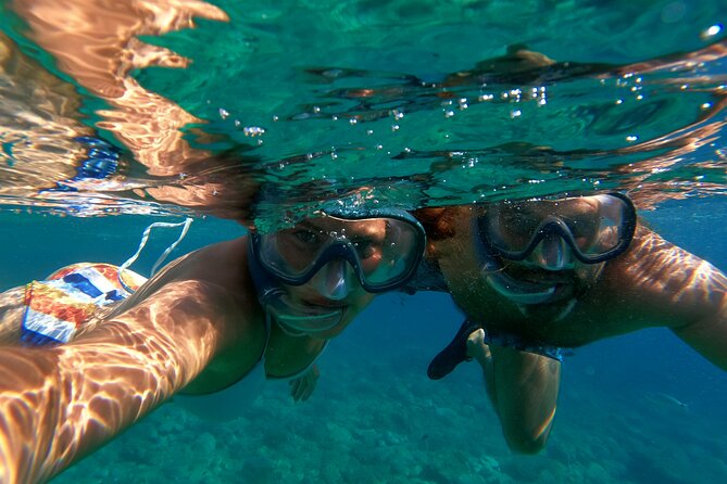 Pula:Kayak Tour-Cliff jumping,snorkeling&free GoPro pictures - First strokes from Big Mama Beach Bar: safety and gear that matter