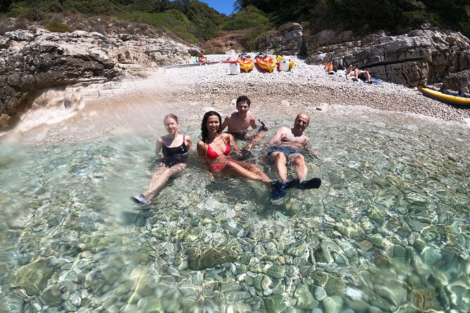 Pula:Kayak Tour-Cliff jumping,snorkeling&free GoPro pictures - Sea Canyon and Pula cliffs: where the views come from