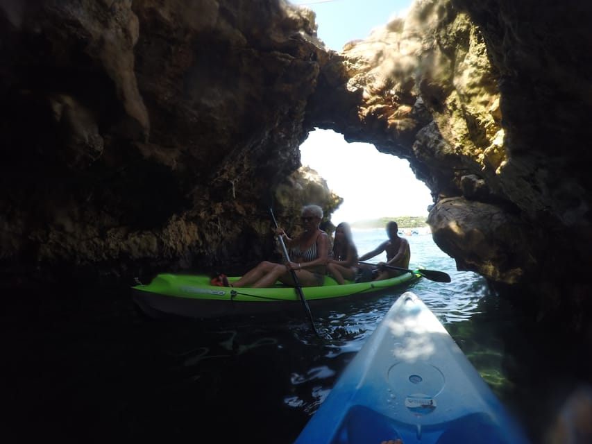 Pula: Kayaking and Snorkeling Self-Guided Tour - Caves and cliffs: what to look for beyond the coastline