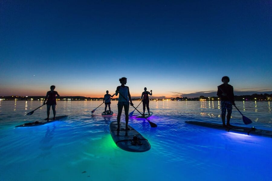 Pula: Night LED Stand-Up Paddle Board Tour - Why Pula at Night Works So Well for SUP