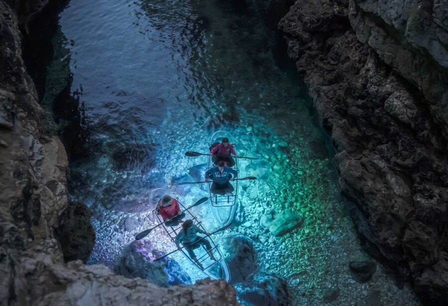 Pula: Night-Time Sea Kayaking Tour in Transparent Kayak - What the 2 Hours Feel Like: Sunset, Starry Sky, and Easy Paddling