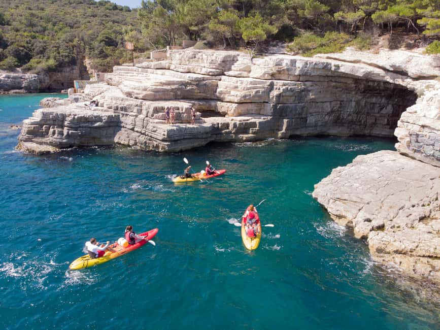 Pula: Sea Adventure – Boat, Kayak, Snorkeling & Cliff Jumps - Paddling the Muzil Peninsula: Cliff Views, Bird Calls, and Dolphin Possibilities