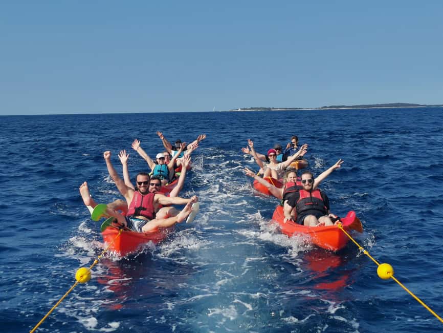 Pula: Sea Adventure – Boat, Kayak, Snorkeling & Cliff Jumps - Cliff Jumps: Optional Adrenaline with Safety in Mind