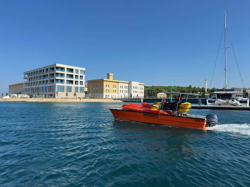 Pula: Sea Adventure – Boat, Kayak, Snorkeling & Cliff Jumps - Gear, Dry Bag, and the Photo Support You’ll Actually Appreciate
