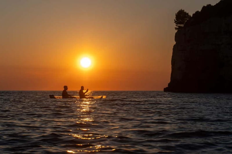 Pula:Sunset Kayak tour with glowing transparent kayak - Meeting at Stoja Beach: Where the Tour Starts to Feel Real