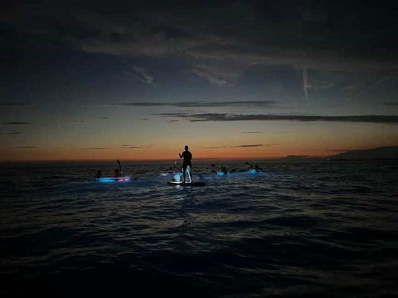 Pula: Sunset/Night Illuminated Transparent Kayak Tour - How the 2-hour timing works, and what to expect at each phase