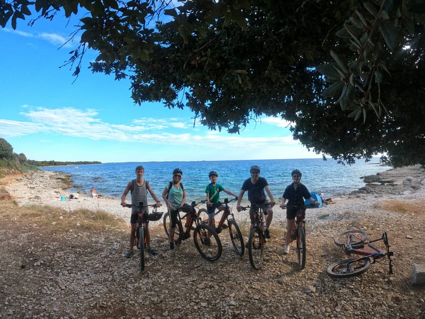 Pula-Vodnjan-Rovinj: E-Bike swim & forteress tour - Seven coastal fortresses, then the main one with Brijuni Islands views
