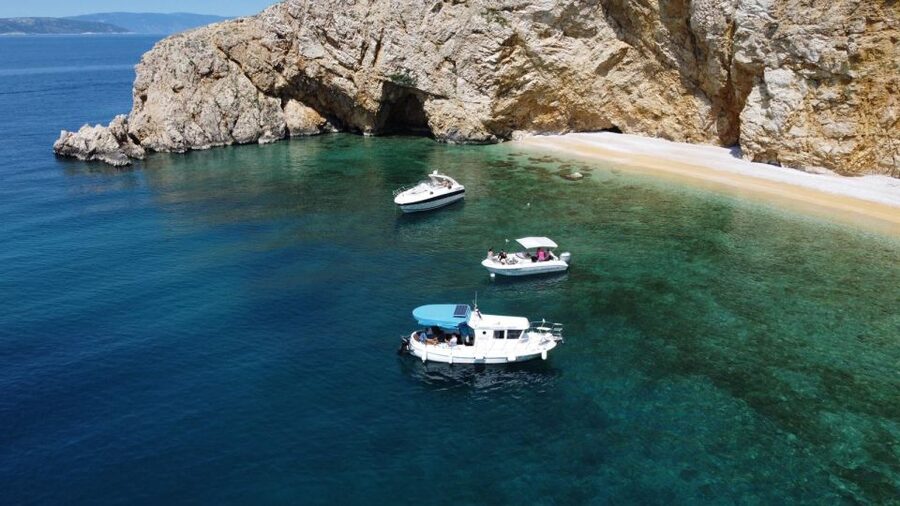Punat: Plavnik and Krk Islands Private Boat Trip - Swimming and snorkeling, with conditions you can adjust to