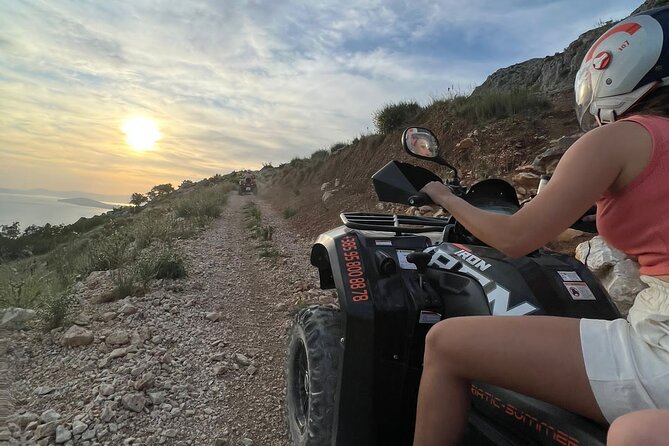 Quad Biking Off Road Tour starting 10 minutes drive from Split - Podstrana Mountain Top Views: Photo Stops with Real Perspective