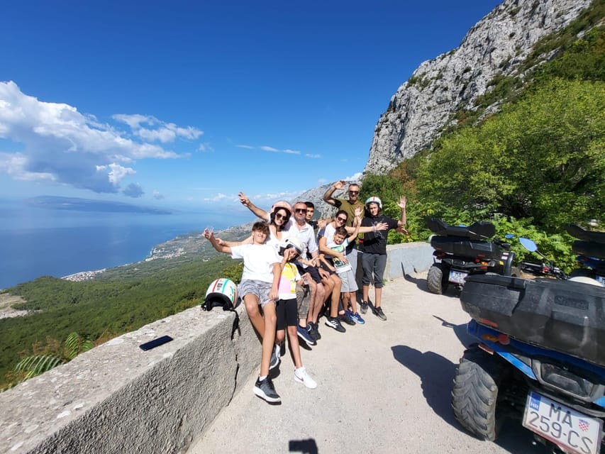 Quad tour to Biokovo Skywalk - What the included snacks and drinks really help with
