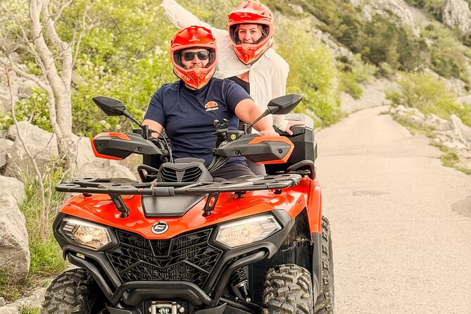 Quad Tour to skywalk biokovo Makarska by Amigos - Stop at a viewpoint break inside Biokovo Park