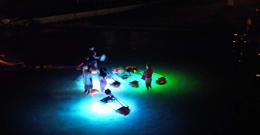 Rab: Night adventures illuminated transparent kayaks - Key things that make this night kayak stand apart