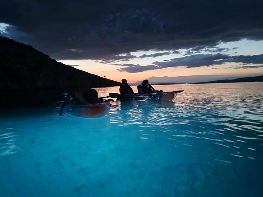 Rab: Night adventures illuminated transparent kayaks - The safety briefing that actually sets you up to enjoy