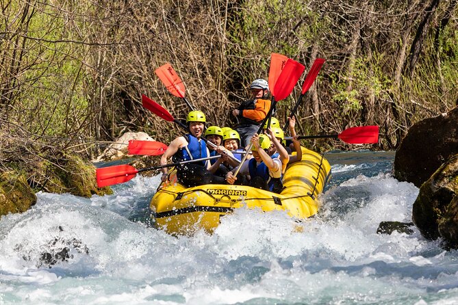 Rafting Cetina River from Split or Cetina river - The 3 Hours on Cetina: Class 2-3 Rapids, Splash Time, and Optional 5m Jumps
