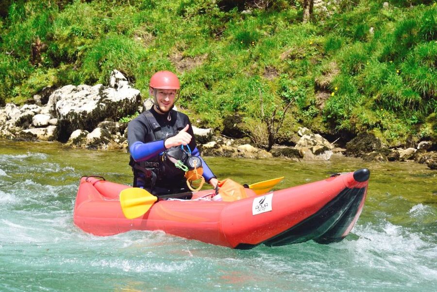 Rafting/Kayaking adventure river Kupa - Kupa River Rapids, Close to the Source